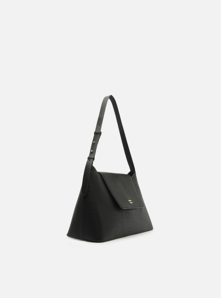 Bolsa Shoulder Preta Pequena | ZZ MALL