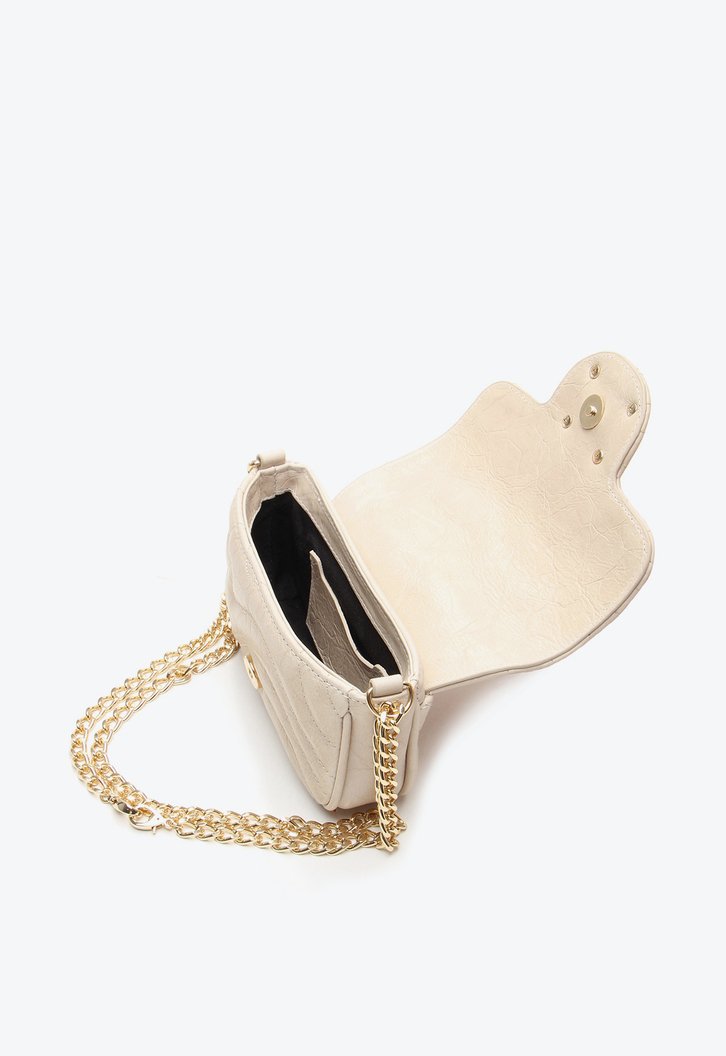 Bolsa Tiracolo Lily Pequena Bege