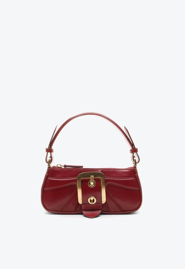 Bolsa Tiracolo Giulia Mini Pequena Vermelho