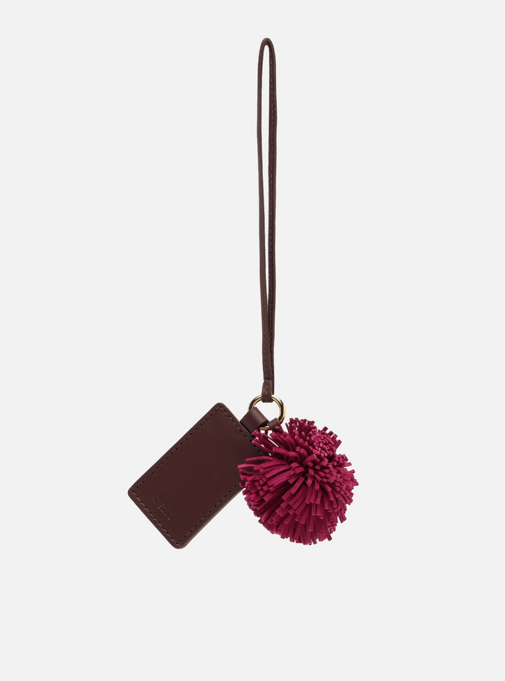 Conjunto Bag Charms Couro Flores | ZZ MALL