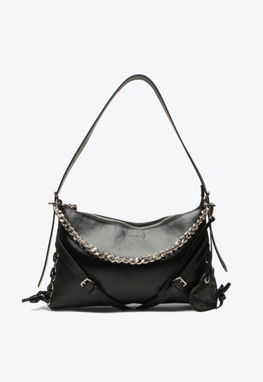Bolsa Shoulder Hailey Média Preto