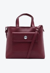 Bolsa Tote Roxa Anacapri Grande Com Bolso Work
