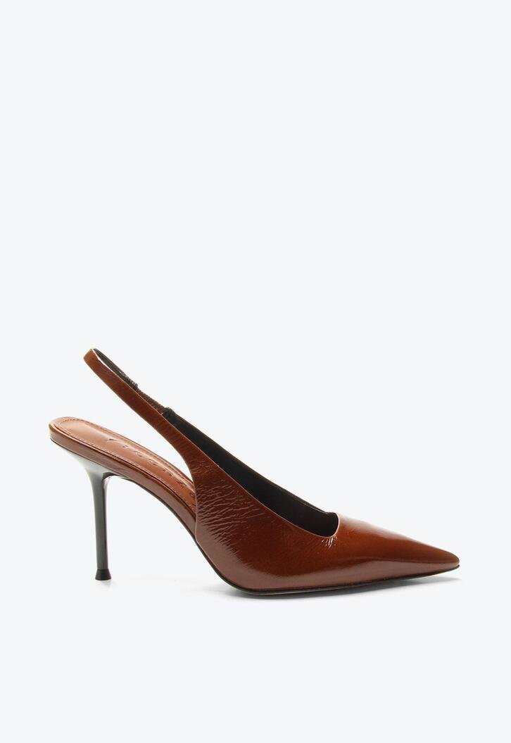Slingback Yasmin Marrom