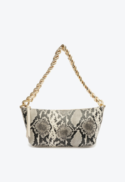 Bolsa Tiracolo Animal Print Schutz Média Margot Couro