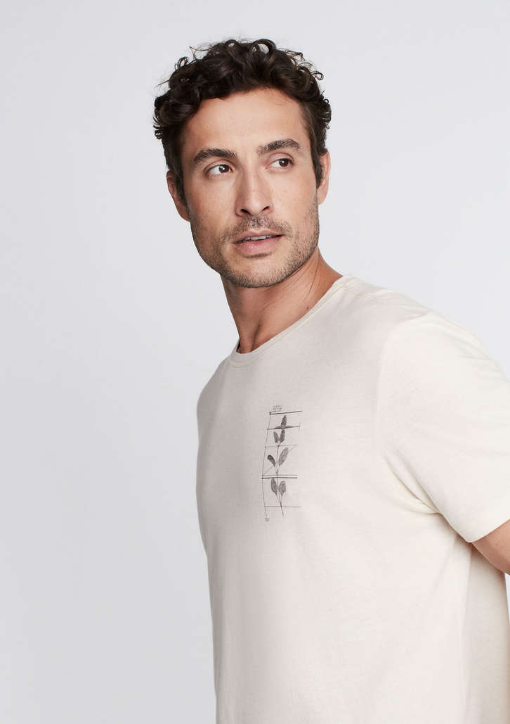 Camiseta Off-White Dzarm Em Malha Ecológica Estampada