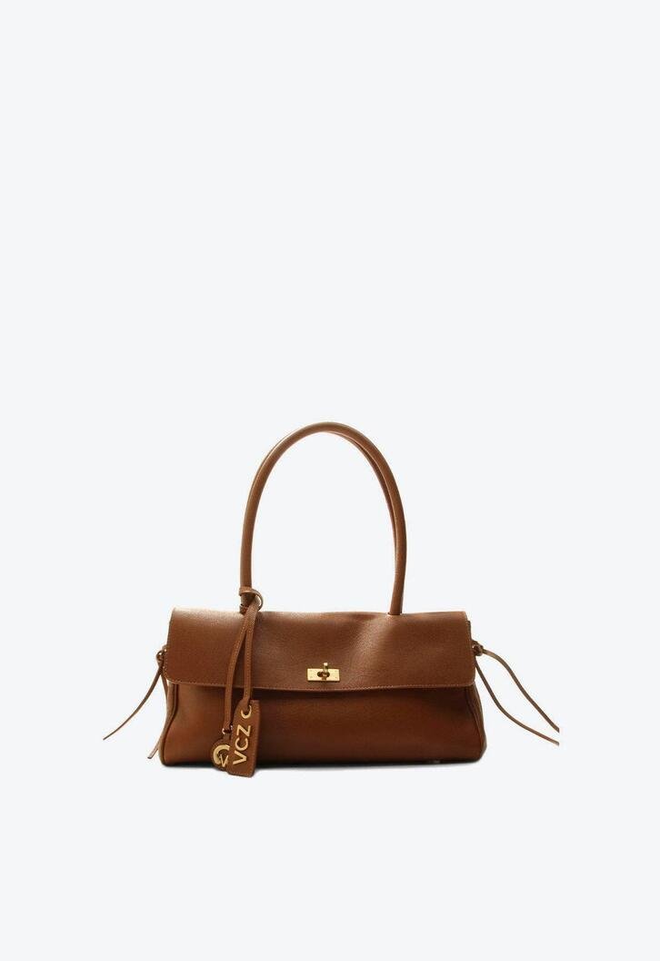 Bolsa Tote Bethany Média Caramelo