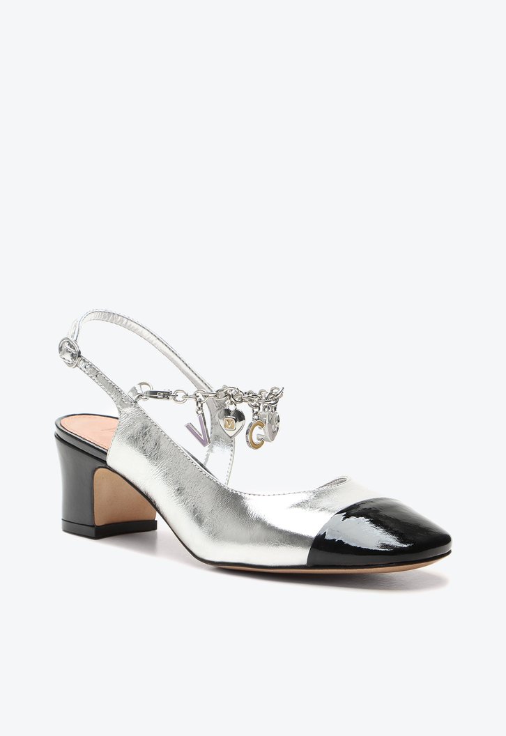 Slingback Prata Vicenza Lua