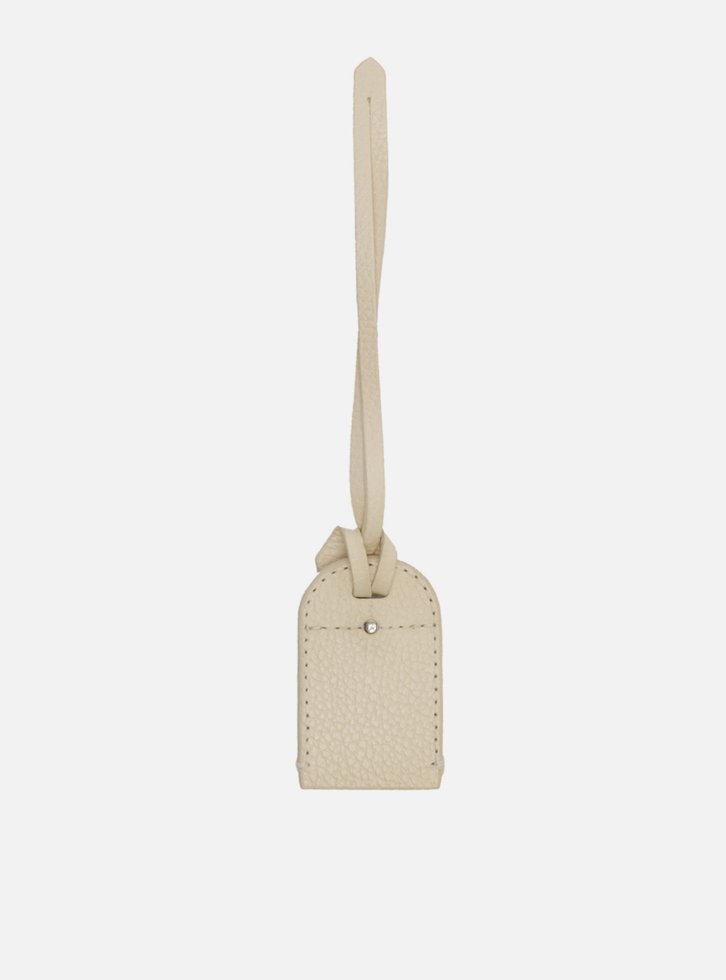 Bag Charm Off-white Arezzo Couro Metal Id