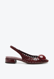 Slingback Bordô Vicenza Margot