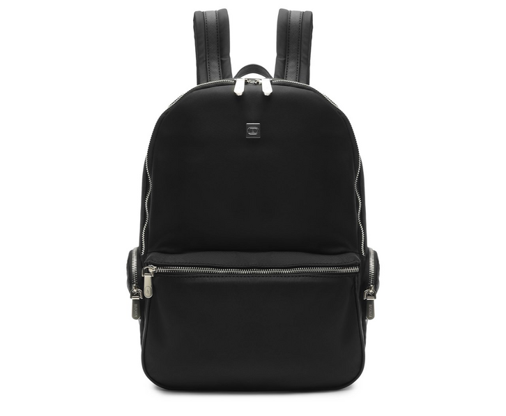 Mochila Grande Bolso Frontal Preta