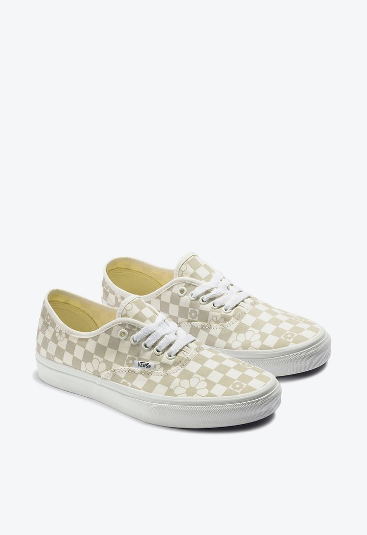 Tênis Authentic Floral Checkerboard Marshmallow