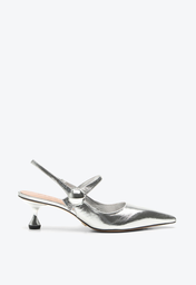 Slingback Prata Vicenza Taís