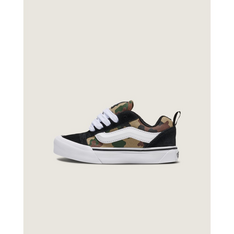 Tênis Knu Skool Kids Camo Black Green Infantil