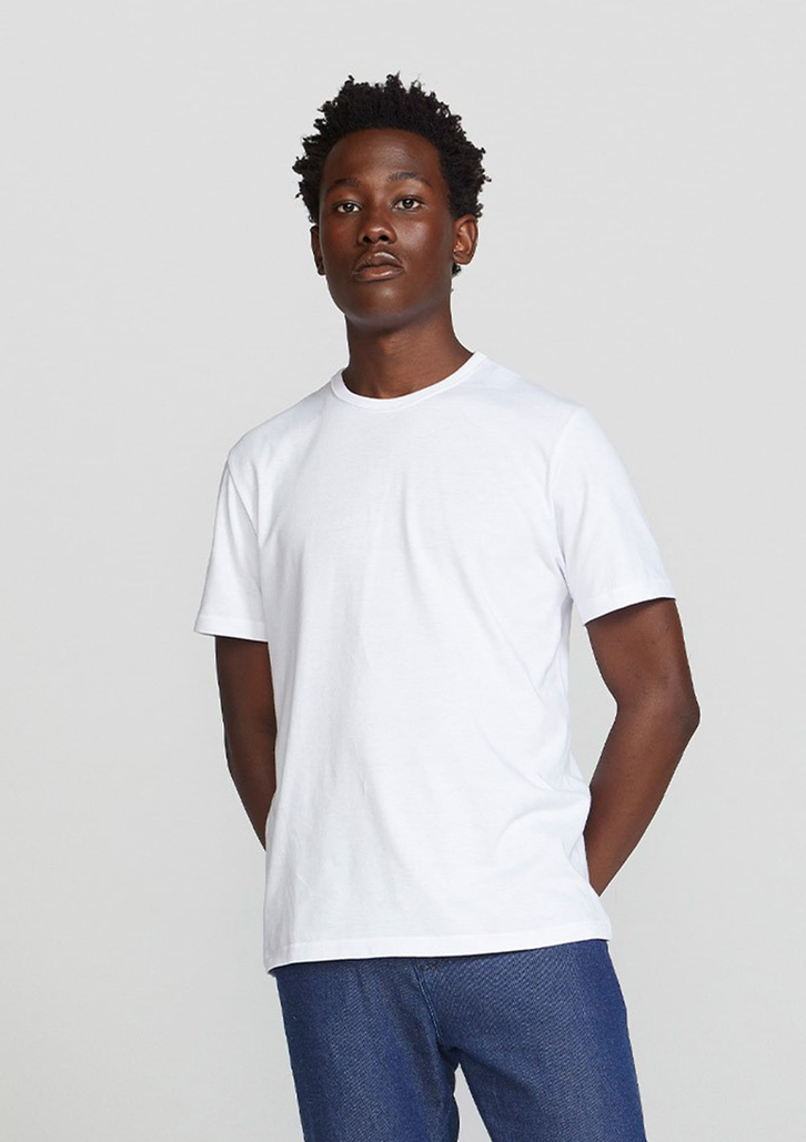Kit Com 2 Camisetas Branca Hering  Básicas