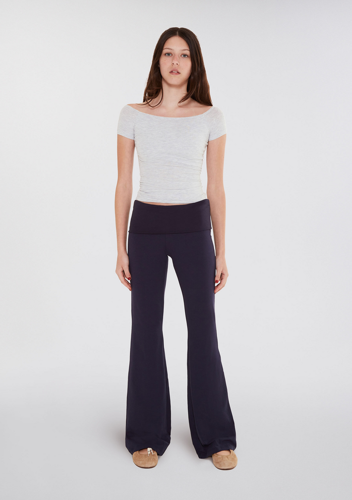 Blusa Cinza Hering  Teen Manga Curta Ombro A Ombro