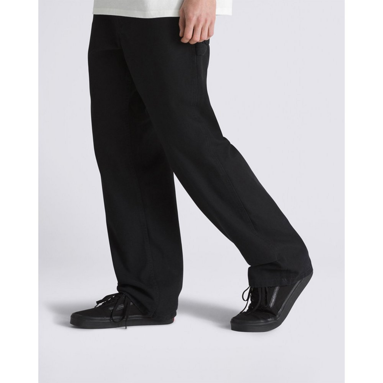 Calça Drill Chore Carpenter Vintage Wash Pant Upland Black | ZZ MALL