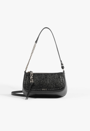 Bolsa Tiracolo Pequena Tina Preta