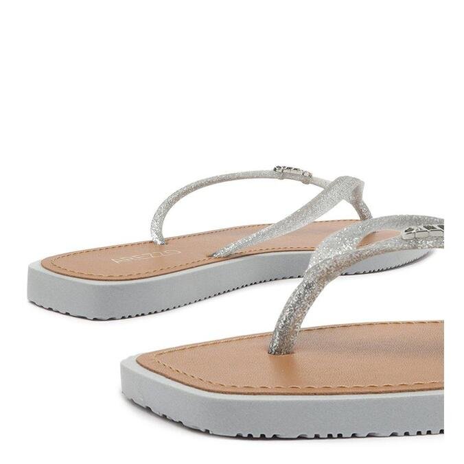 Chinelo arezzo prata clearance