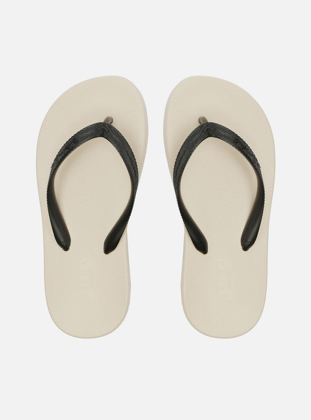 Chinelo de Dedo Branco Bicolor Ibiza Brizza | ZZ MALL