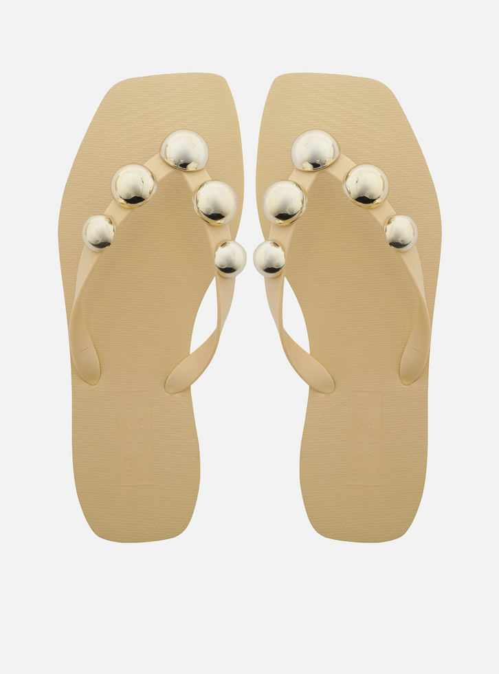Chinelo de Dedo Branco Brizza