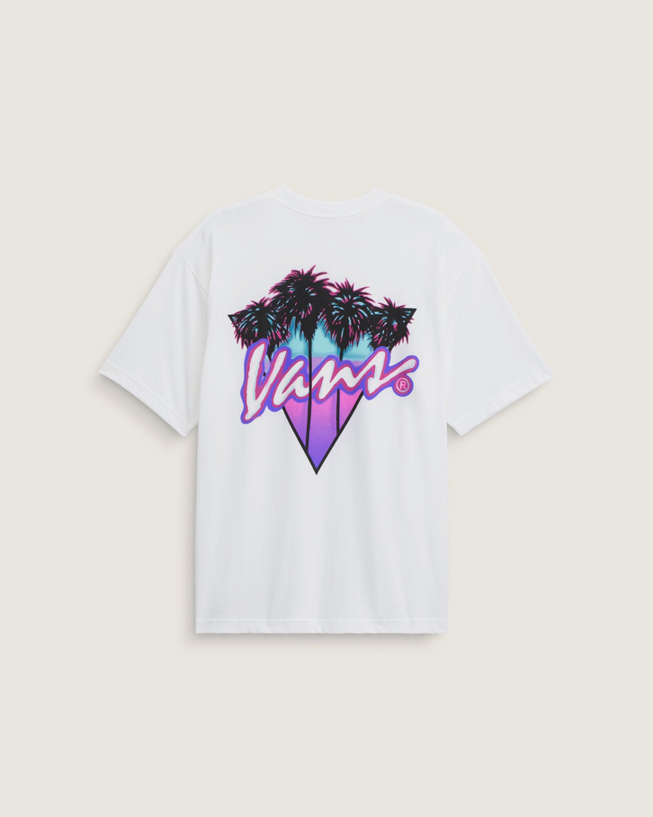 Camiseta Manga Curta Plam Drive White
