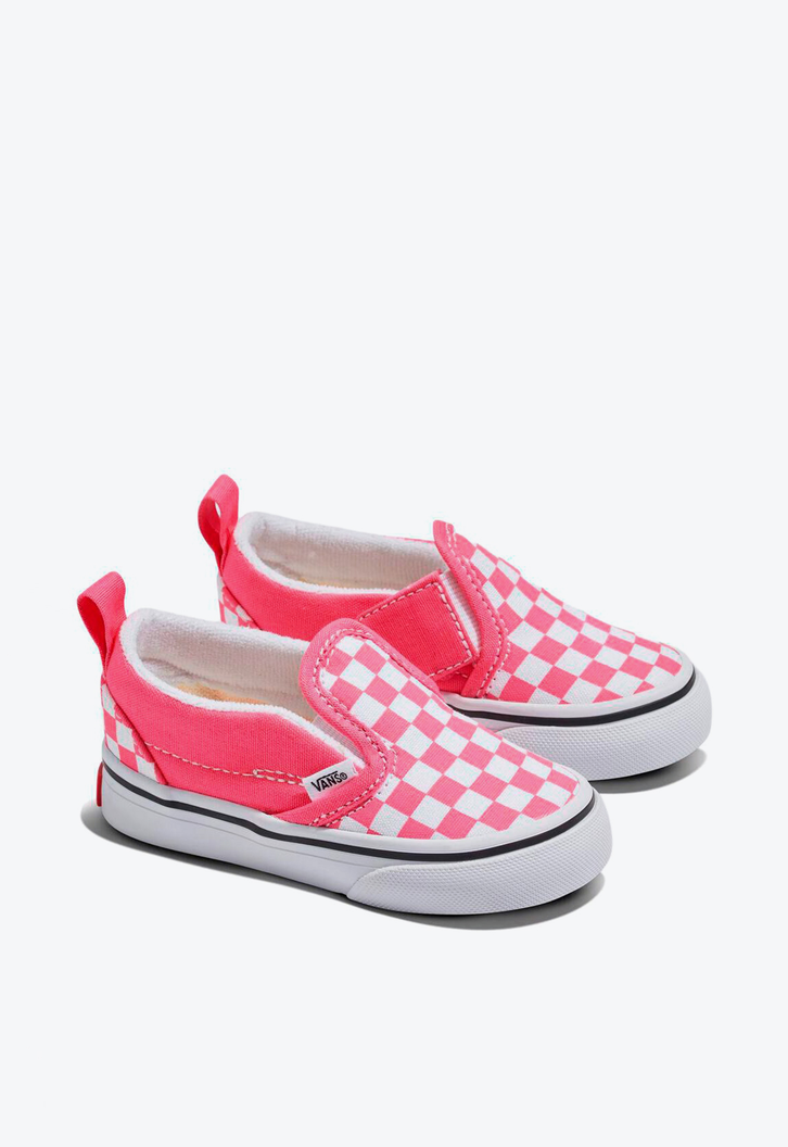 Tênis Slip-On Checkerboard Honeysuckle Infantil