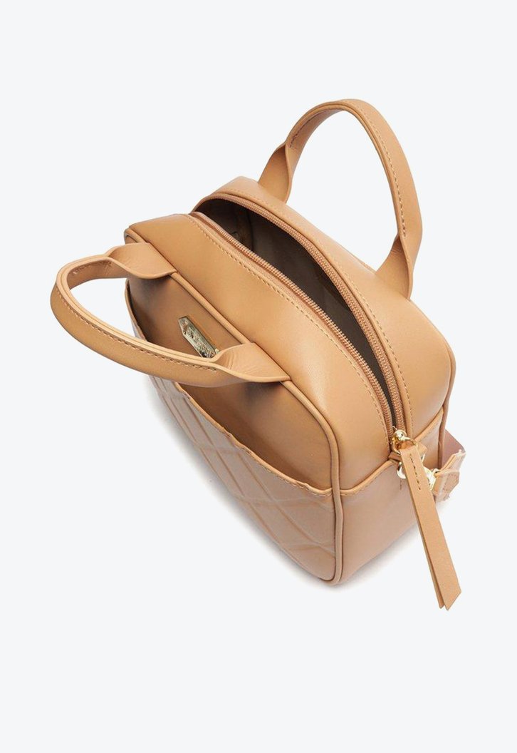 Bolsa Tote Nude Anacapri Matelassê Média
