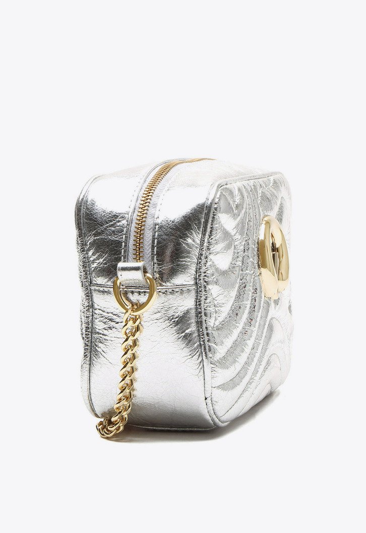 Bolsa Tiracolo Prata Vicenza Adele Pequena