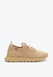 Tênis Bege Anacapri Sporty Knit Monocolor