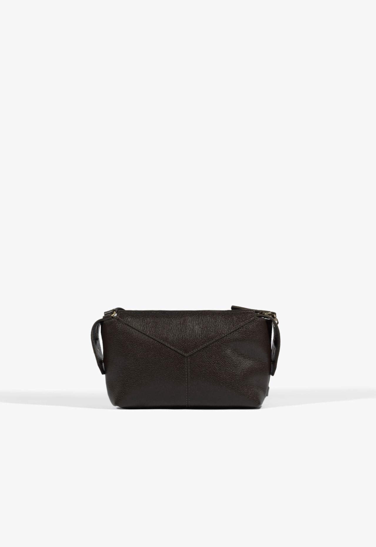 Bolsa Tiracolo Kimb Couro Marrom | ZZ MALL