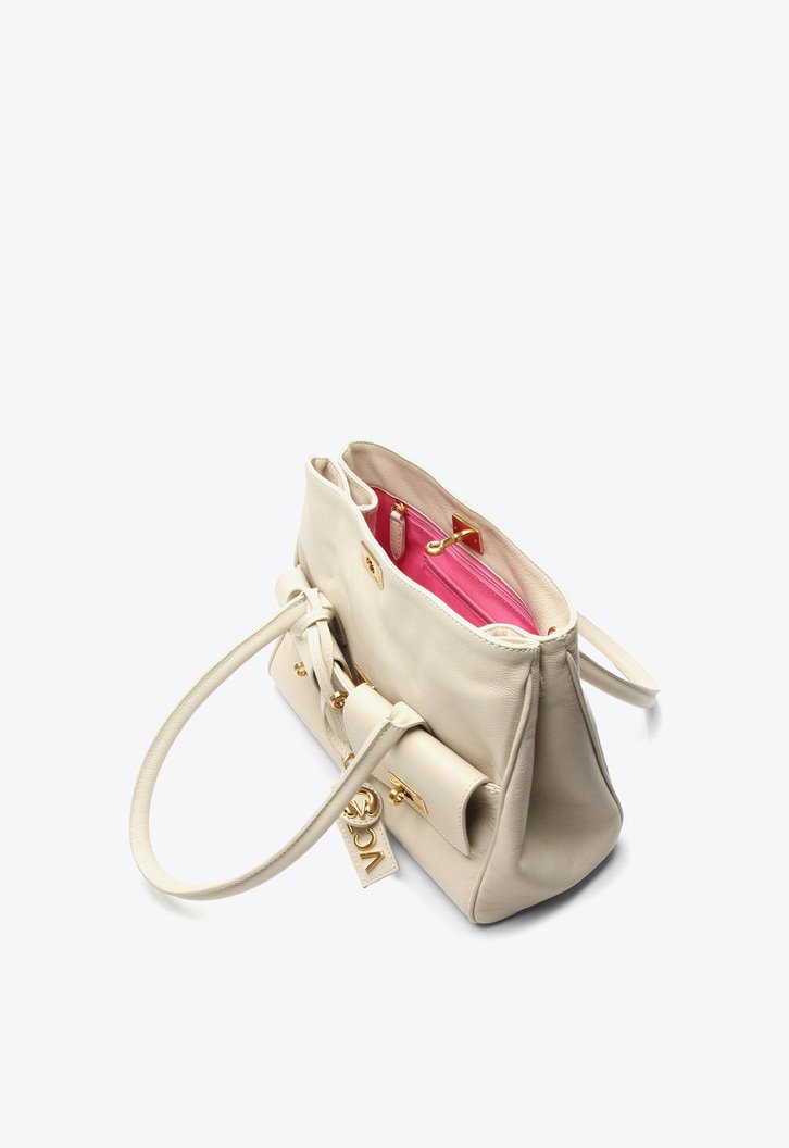 Bolsa Tote Bethany Média Bege