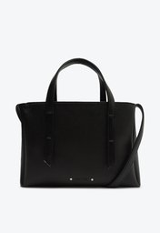 Bolsa Tote Western Preta Anacapri Média
