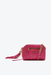 Bolsa Mini Tiracolo Rosa Schutz Mirella Couro