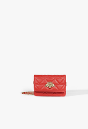 Bolsa Couro Abelha Vermelha