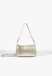 Bolsa Marrom Schutz Transversal Pequena Croco | ZZ MALL