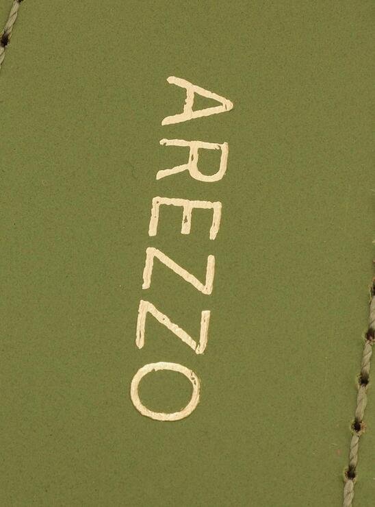 RASTEIRA VERDE AREZZO FLAT ADORNOS METÁLICOS