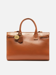 Bolsa Tote Caramelo Arezzo Couro Grande