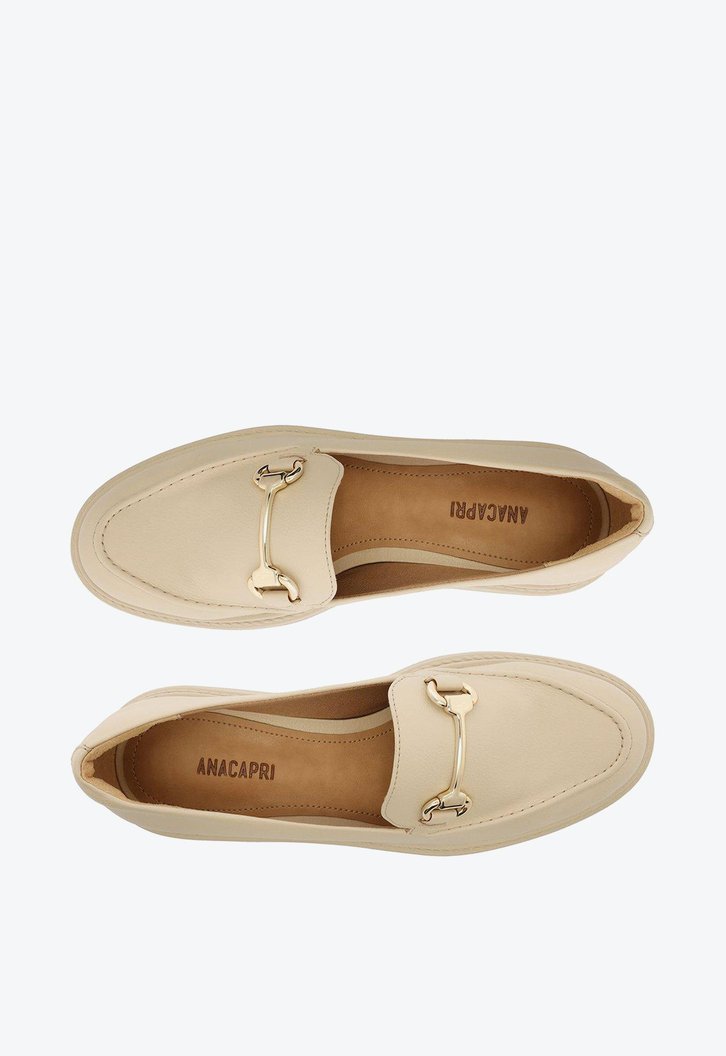 Mocassim Flatform Nude Anacapri Boné Bridão