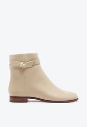 Clarita City Bootie Flat Limestone