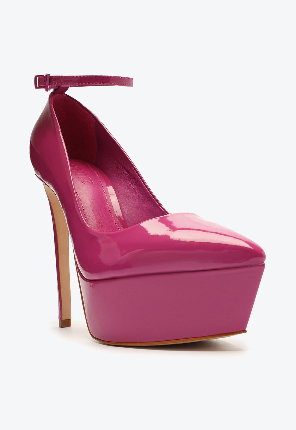 【特別送料無料！】 Scarpin Sapato Meia MALL ZZ | Verniz Lexie Schutz Rosa Pata トップス