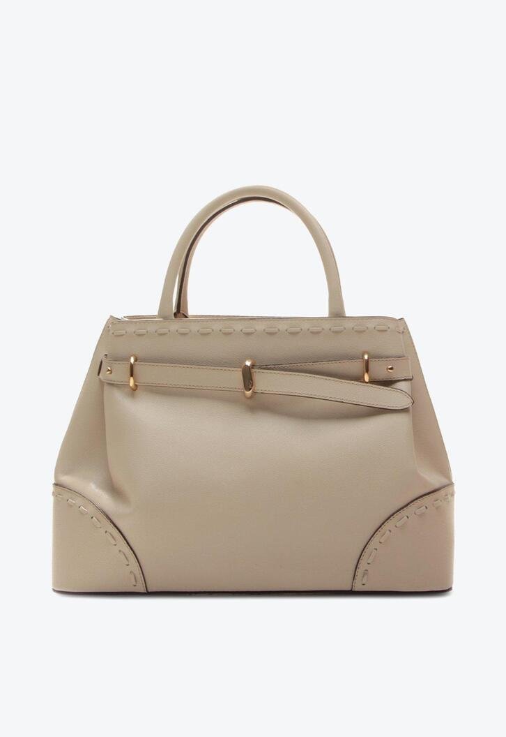 Bolsa Tote Liliana Grande Bege