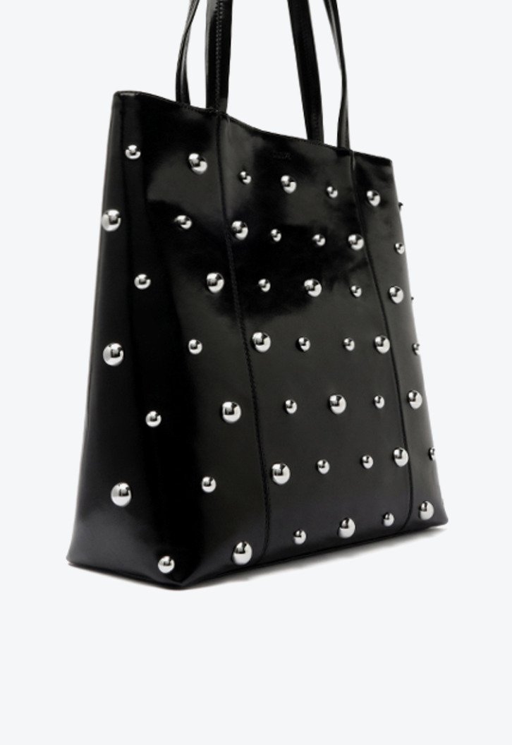 Bolsa Tote Pequena Megan Preta
