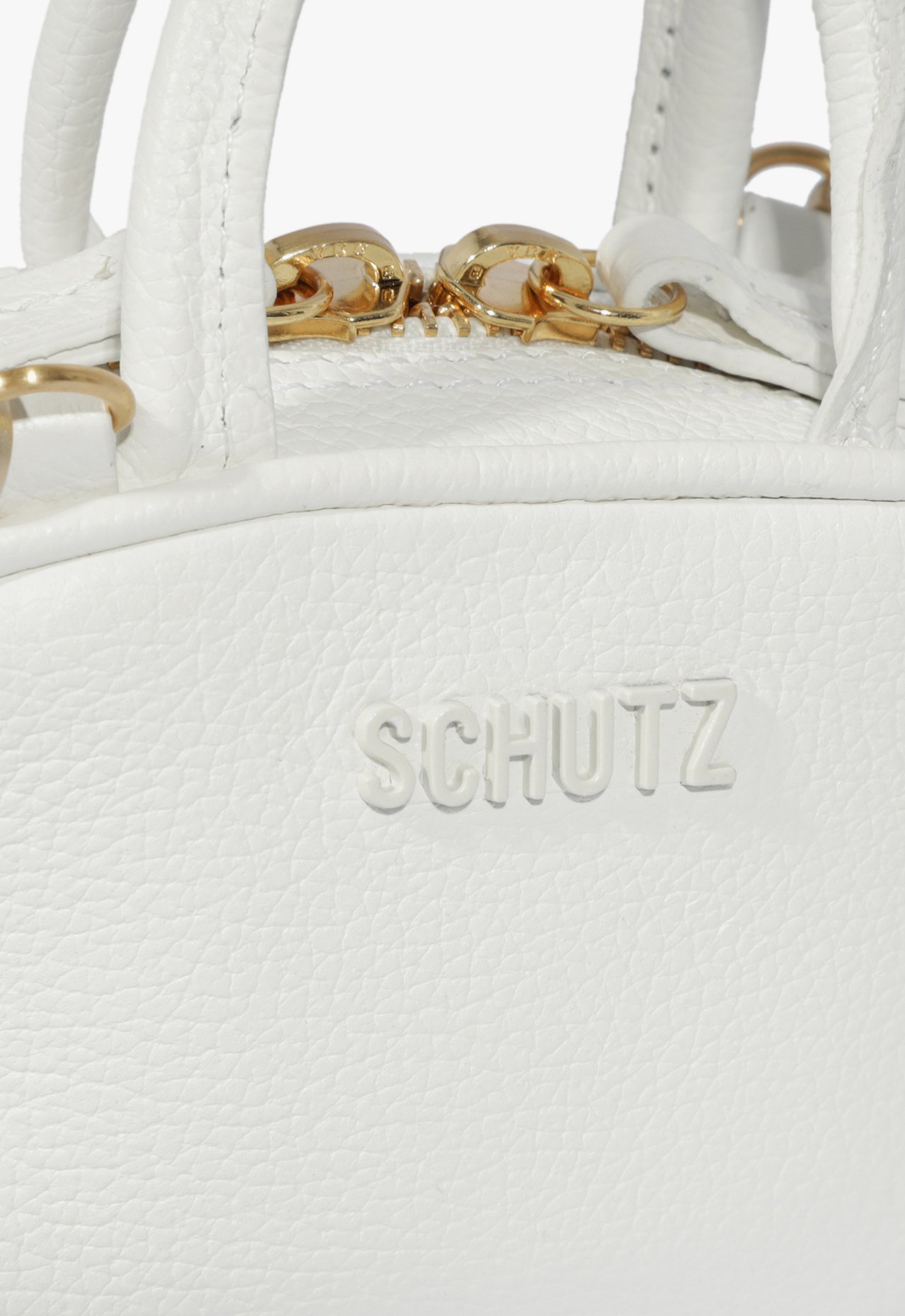 SCRE:EN ＜MINI SHOULDER BAG＞　white Mini shoulder bag with logo Woman, White | TWINSET Milano