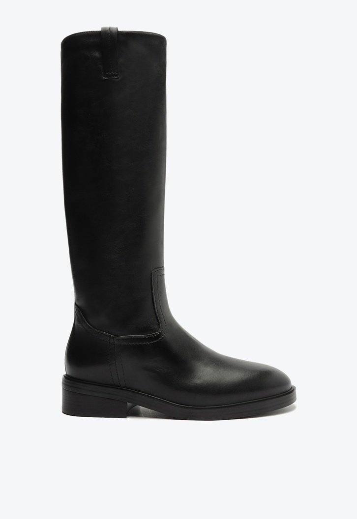 Bota montaria couro arezzo best sale