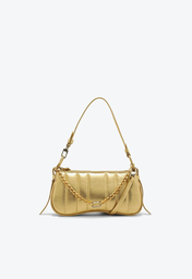 Bolsa Dourada Vicenza Shoulder Vick Pequena