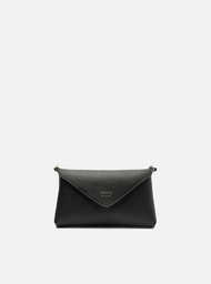 Bolsa Tiracolo Preta Giorno Pequena Envelope