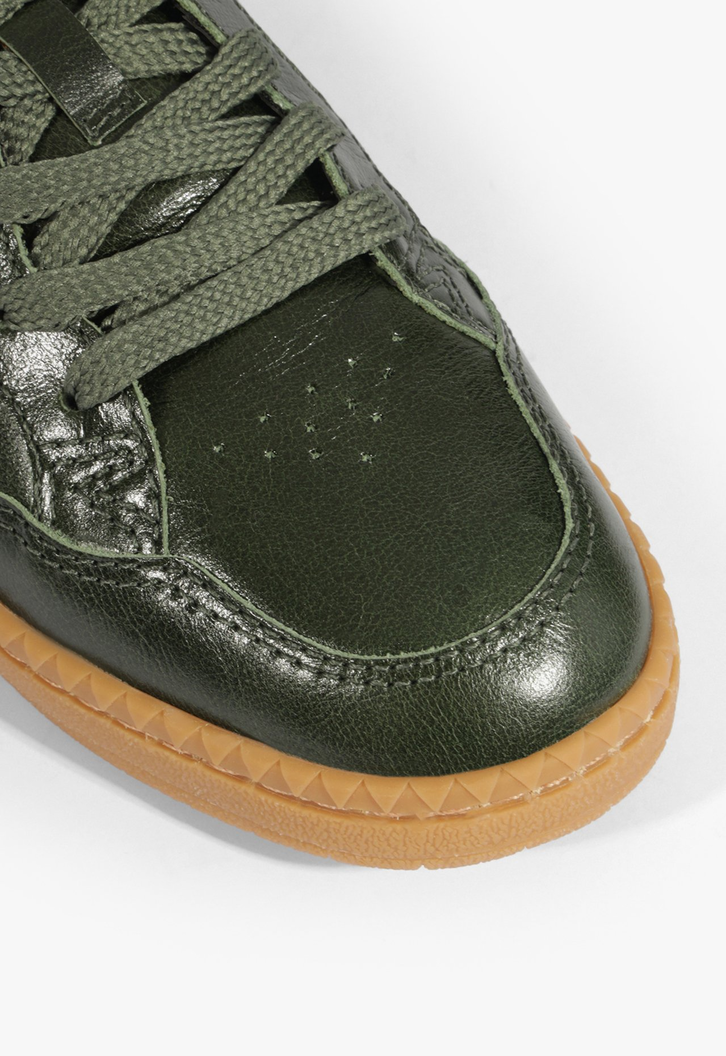 Tênis Couro Verde