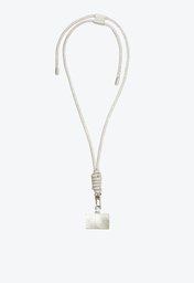 Cordão Celular Prata Schutz Nancy Glam Cristais