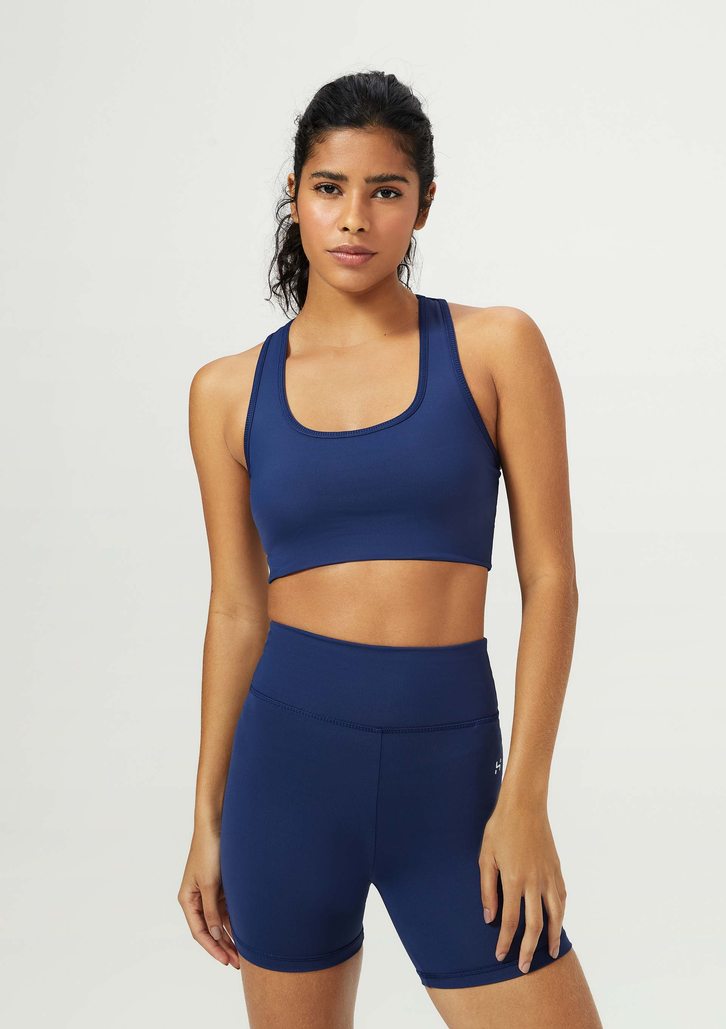 Top Esportivo Azul Hering Nadador