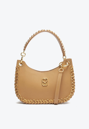 Bolsa Bege Schutz Shoulder Ss Couro